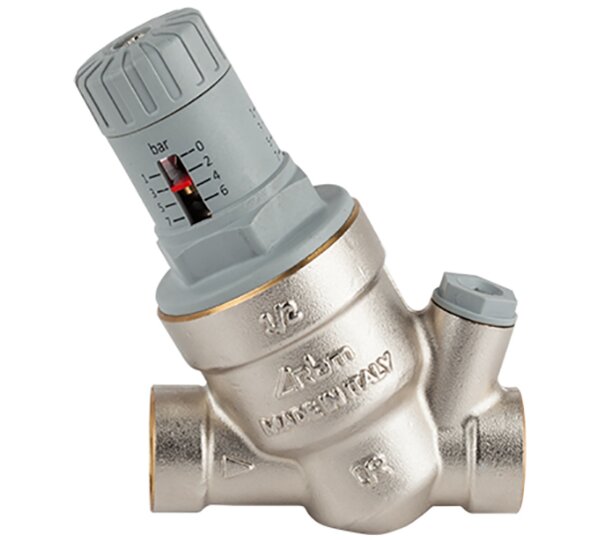 Válvula reductora de presión a membrana con filtro