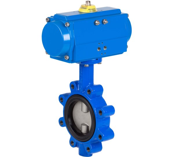 Válvula mariposa tipo LUG (bridas DIN)