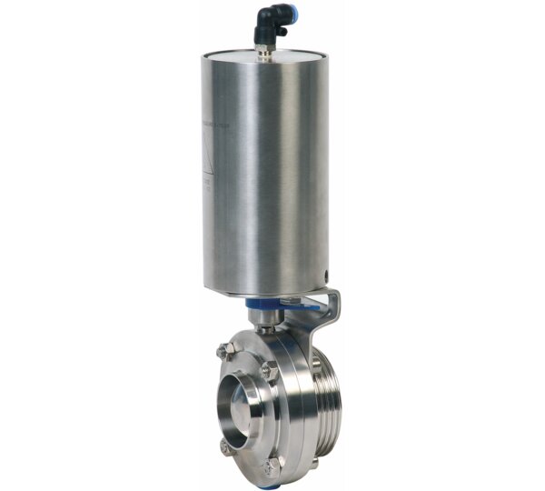 Válvula mariposa extremos roscados/soldar