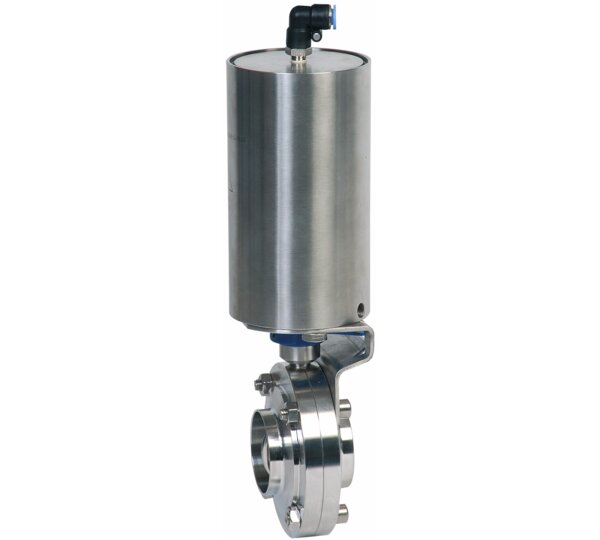 Válvula mariposa extremos soldar/soldar