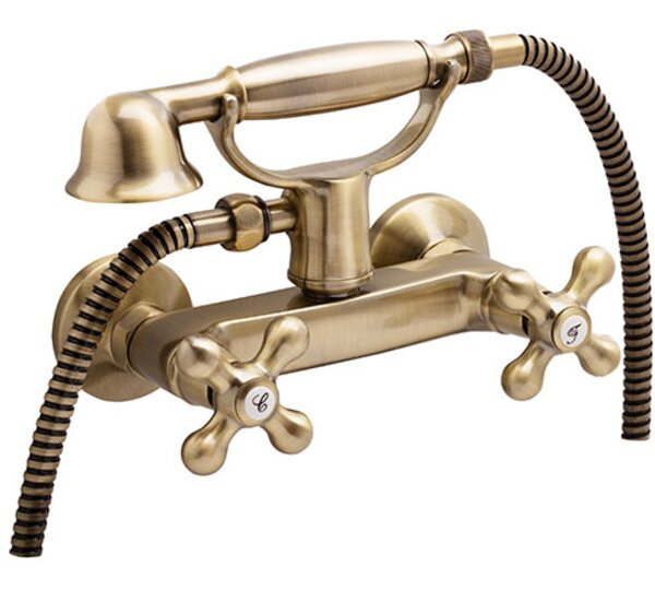 Mezclador de ducha bronce con kit