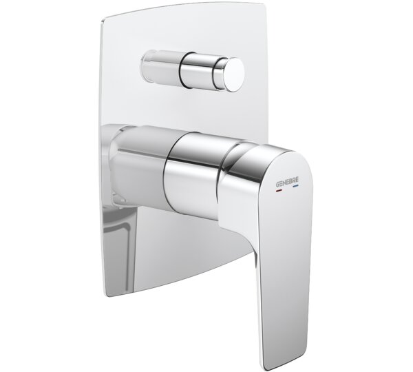 Monomando empotrado con inversor 2 vías