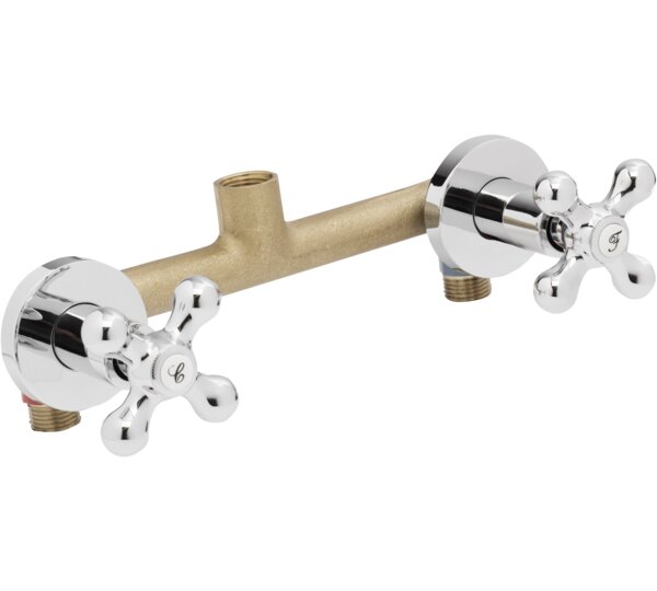 Grupo ducha empotrado 8" Cromado New Regent