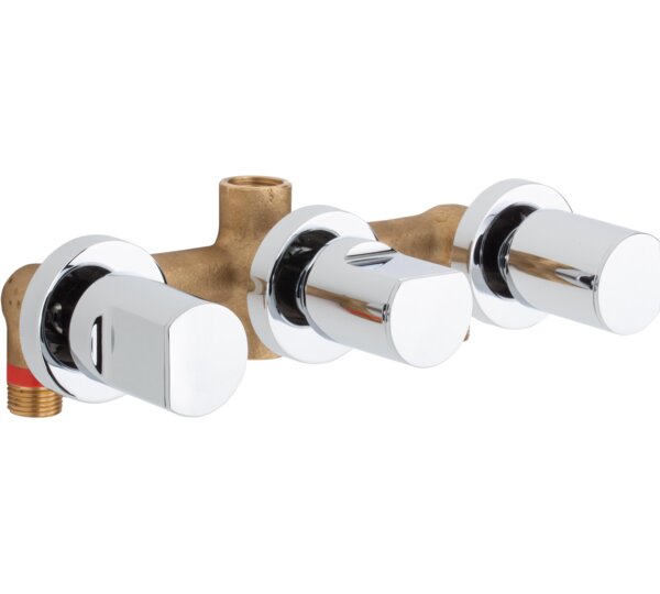 Grupo baño empotrado 8" con inversor