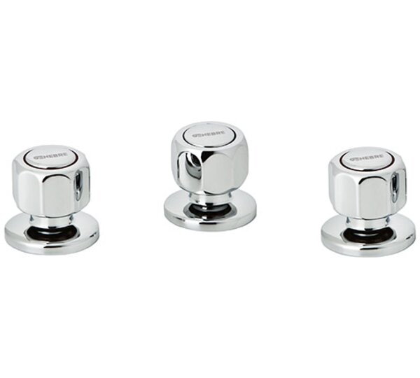 Batería de bidé con transmisión