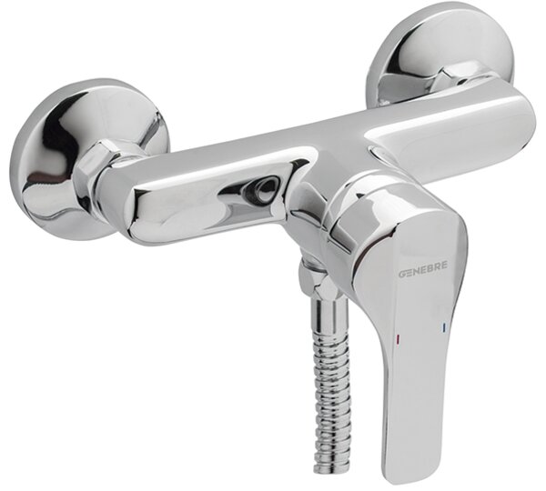 Monomando de ducha con kit