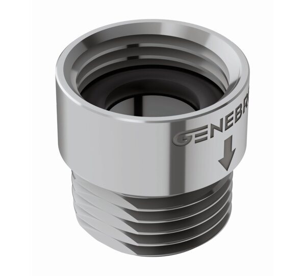 Conector 1/2" con regulador caudal 14 litros