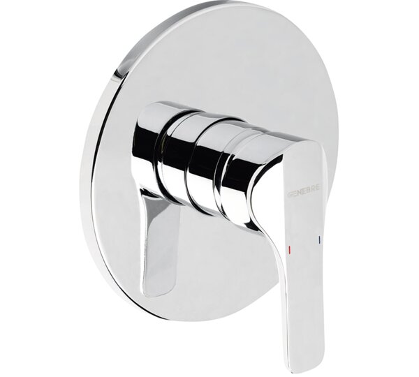 Monomando de ducha empotrado Cromado K8