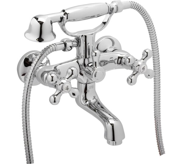 Mezclador de baño cromo con kit