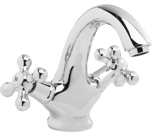 Monobloc de lavabo cromo