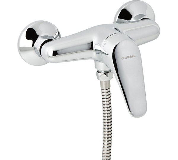 Monomando de ducha con kit