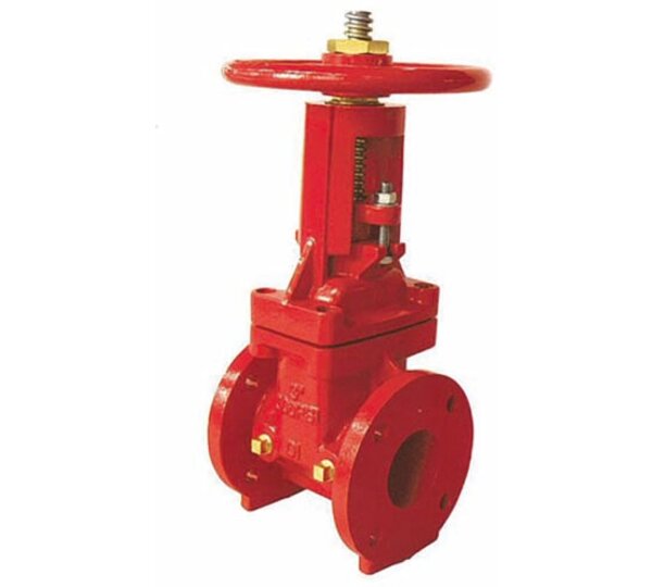 Válvula de compuerta cierre de EPDM – Extremos Bridados.