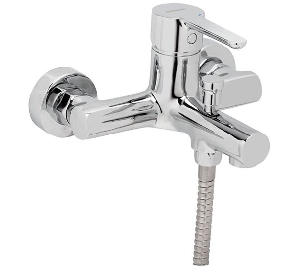 Monomando de baño con kit Cromado Oslo