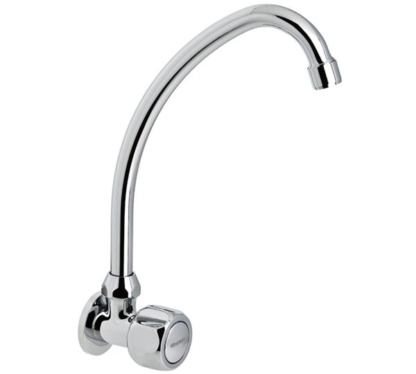 Grifo fregadera mural caño tubo vertical GAMMA