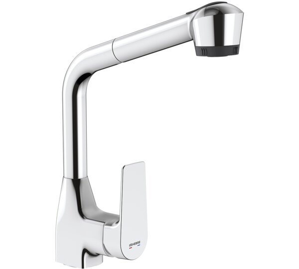 Grifo de cocina monomando ducha extraíble KORAL