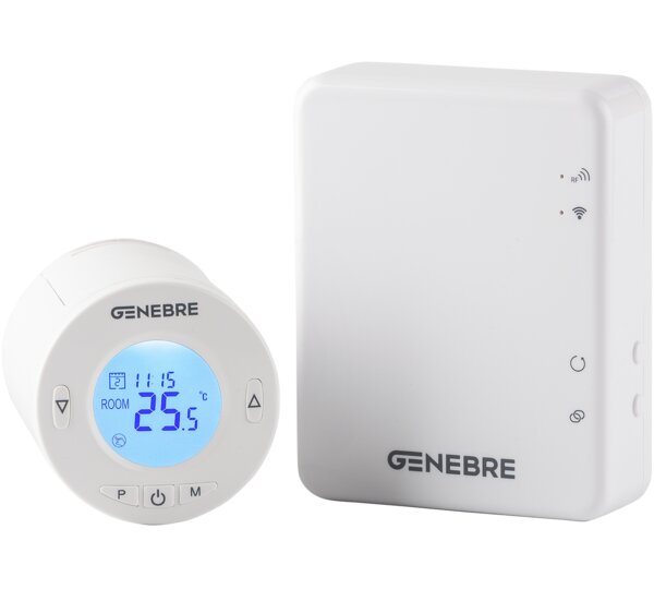 Cabezal Termostático + Receptor Wifi "GE-SMART"