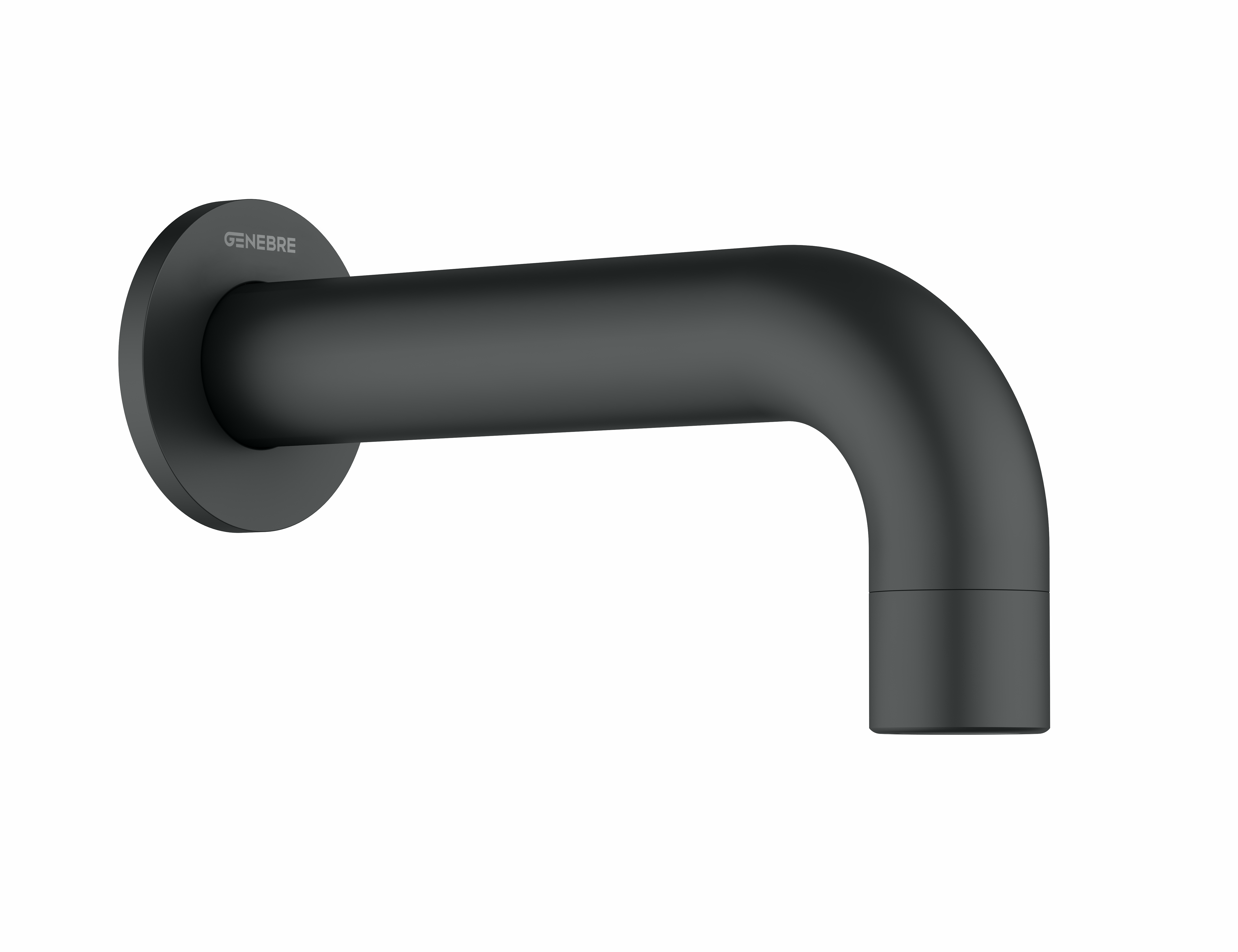 Caño mural baño cilíndrico