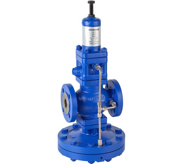 Válvula Reductora de Presión pilotada extremos bridados.