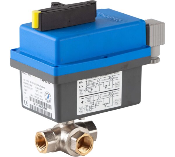 Válvula esfera 3 vías “L” o “T”