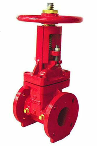 Válvula de compuerta cierre de EPDM – Extremos Bridados.