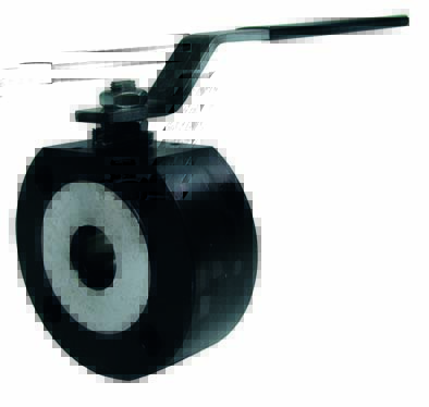 Tipo Wafer. Válvula esfera paso total 1 pieza montaje entre bridas PN 16