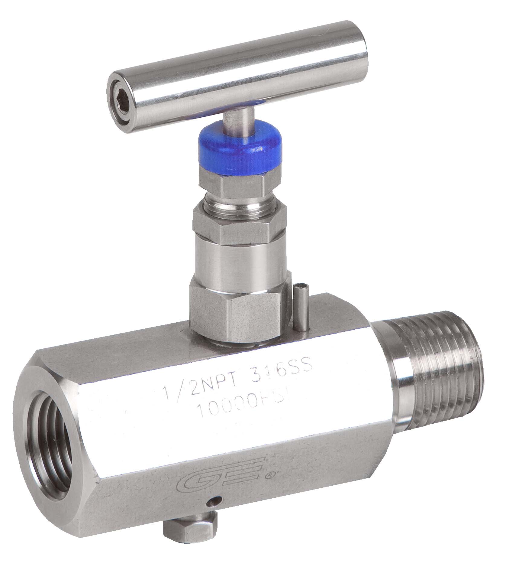 Válvula de aguja – 6000 lbs con purga