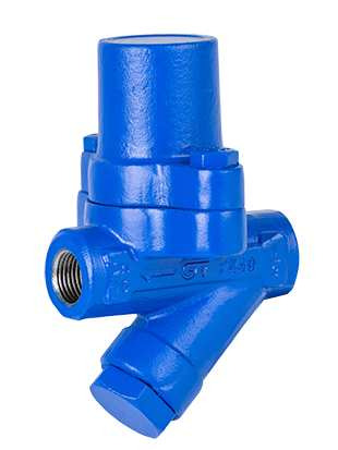 Purgador Bimetalico con filtro incorporado