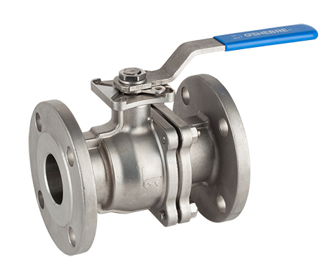 Válvula esfera paso total 2 piezas bridas ANSI B-16.5 S-150, Certificación “FIRE SAFE”