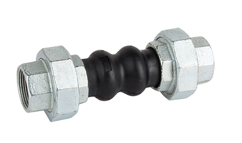 Manguito elástico - doble onda - Rosca NPT