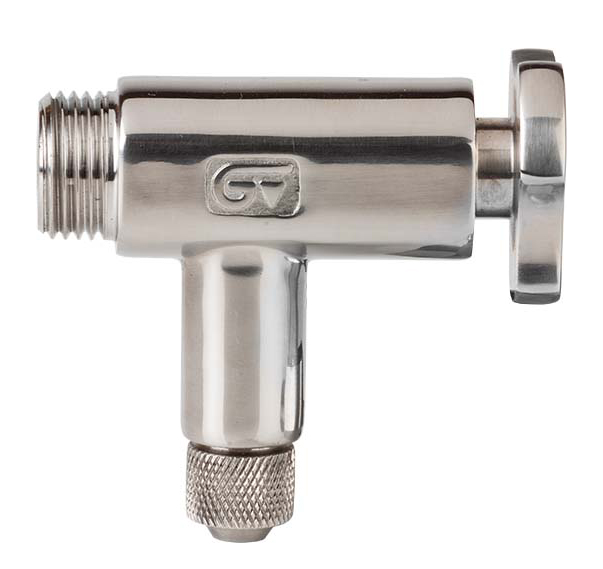 Válvula toma muestra con válvula inferior