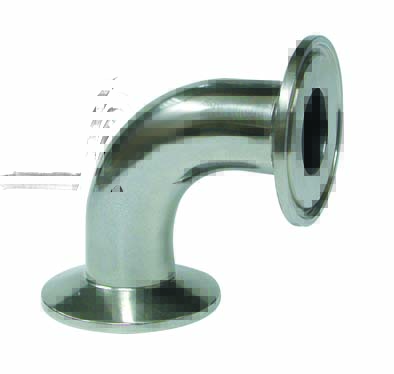 Accesorios línea sanitaria codo 90º clamp