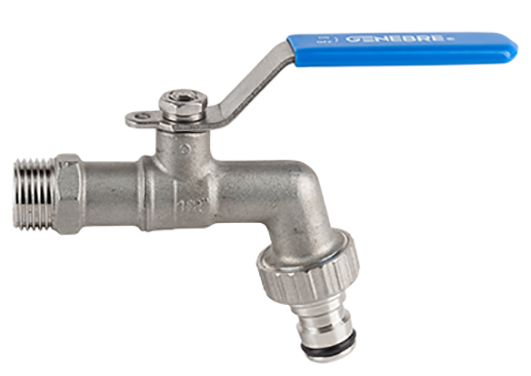 Válvula de esfera para manguera inoxidable Rapid-Ge