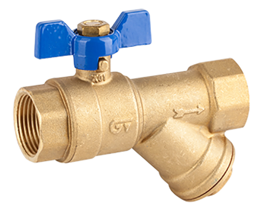 Válvula con filtro colador tipo “Y”