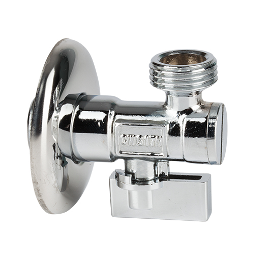 Válvula de escuadra con filtro