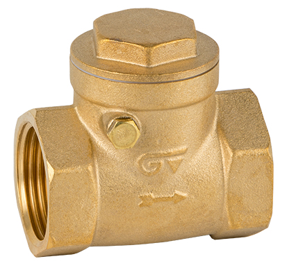 Válvula de retención clapeta metal