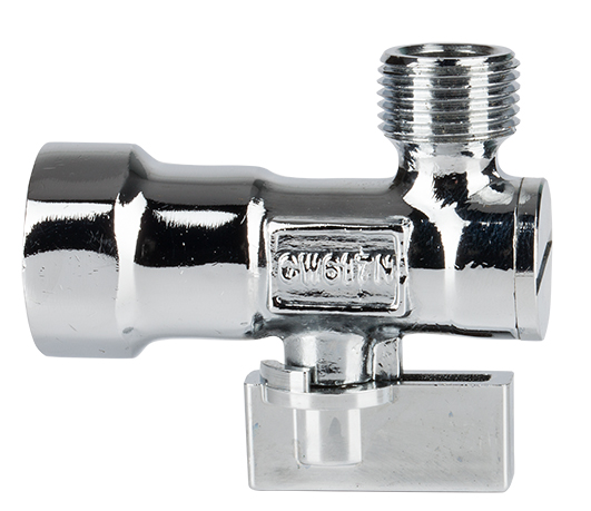 Válvula de escuadra con filtro - rosca NPT