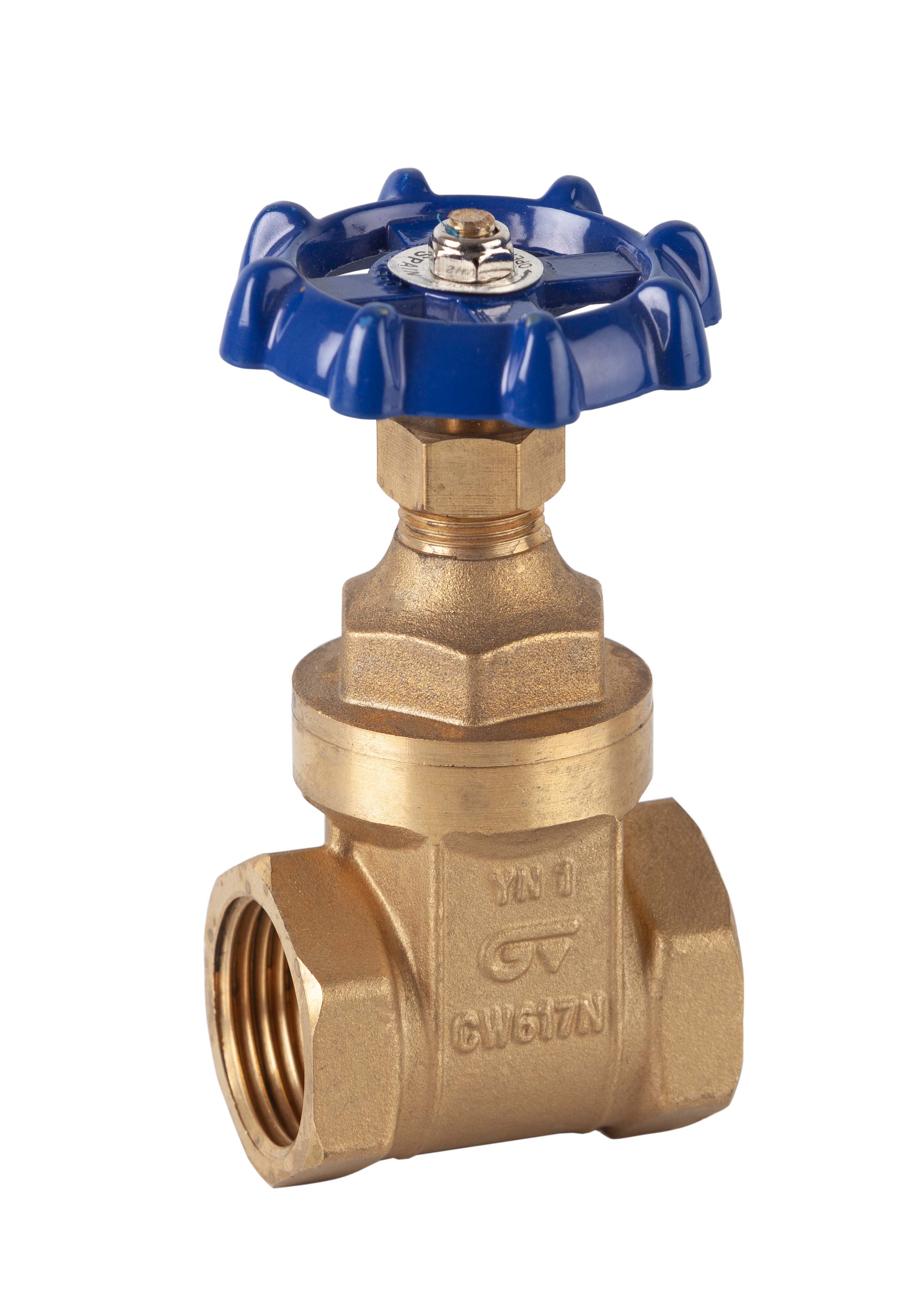 Válvula de compuerta latón rosca NPT