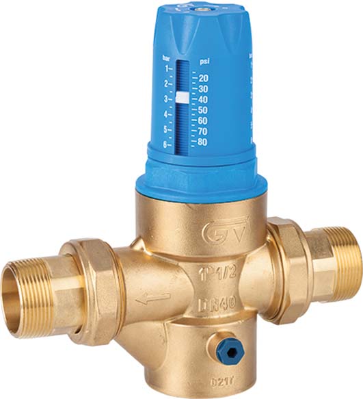 Válvula reductora de presión a membrana