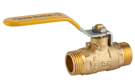 Válvula esfera recta para gas, M-M