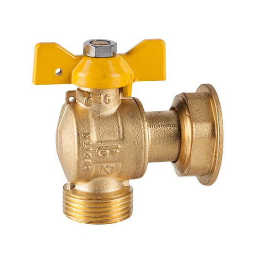 Válvula Angular para gás, M-P. BSP