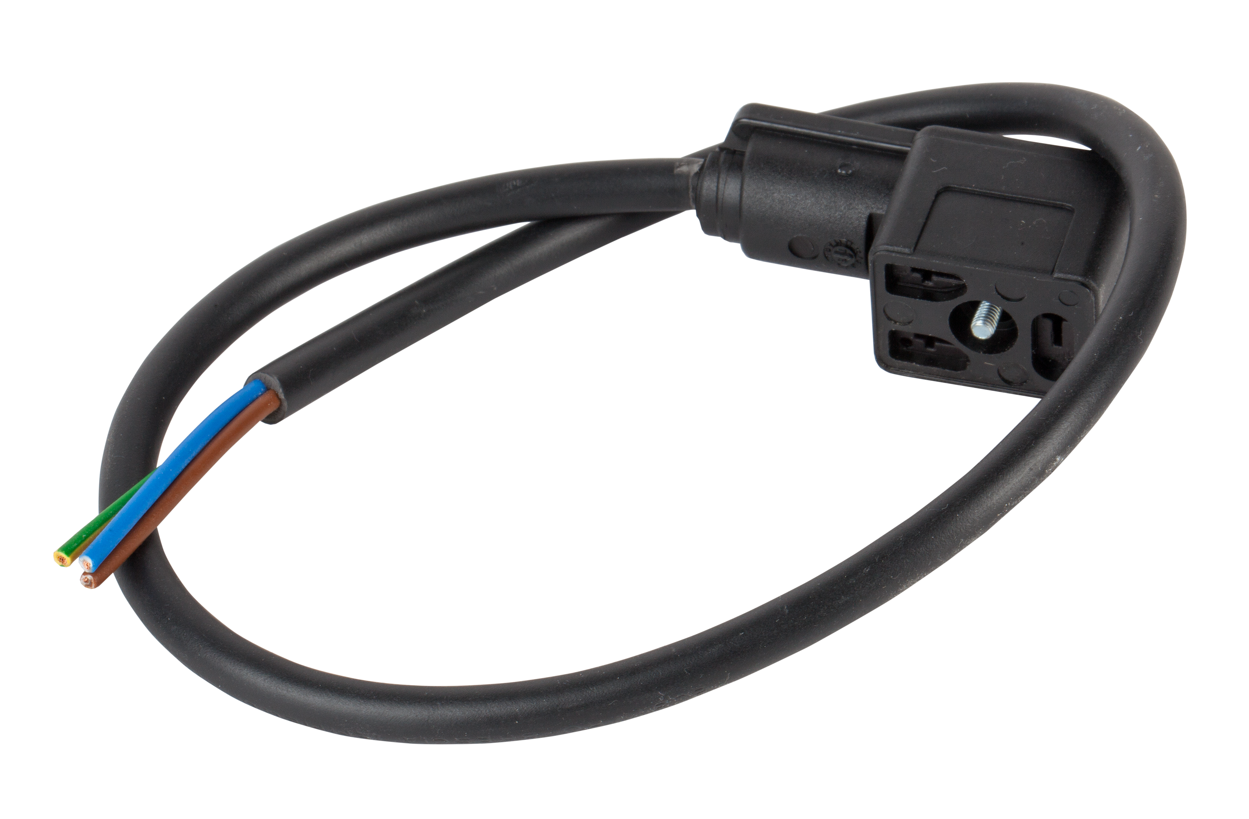 Conector tripolar 5 W con cable