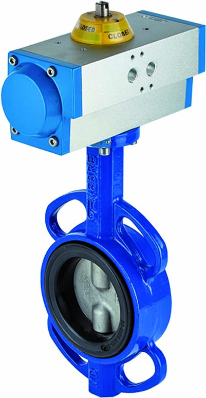 Válvula mariposa tipo wafer