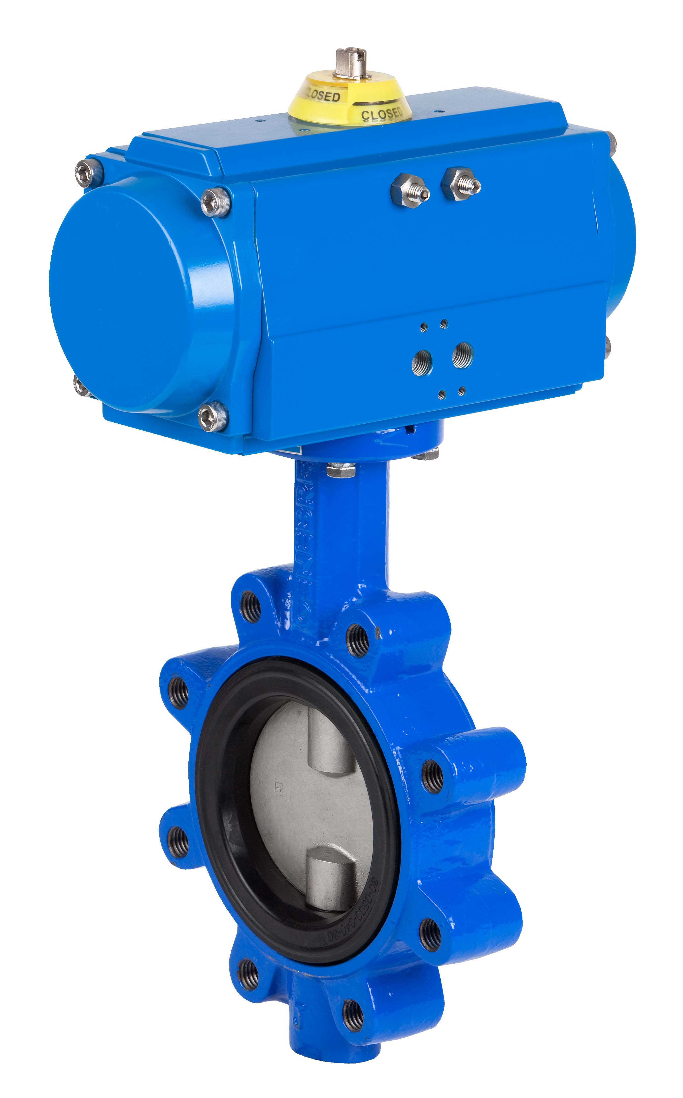 Válvula mariposa tipo LUG (bridas DIN)