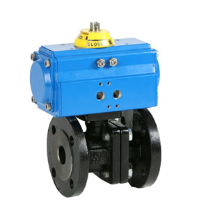 Válvula esfera 2 piezas bridada