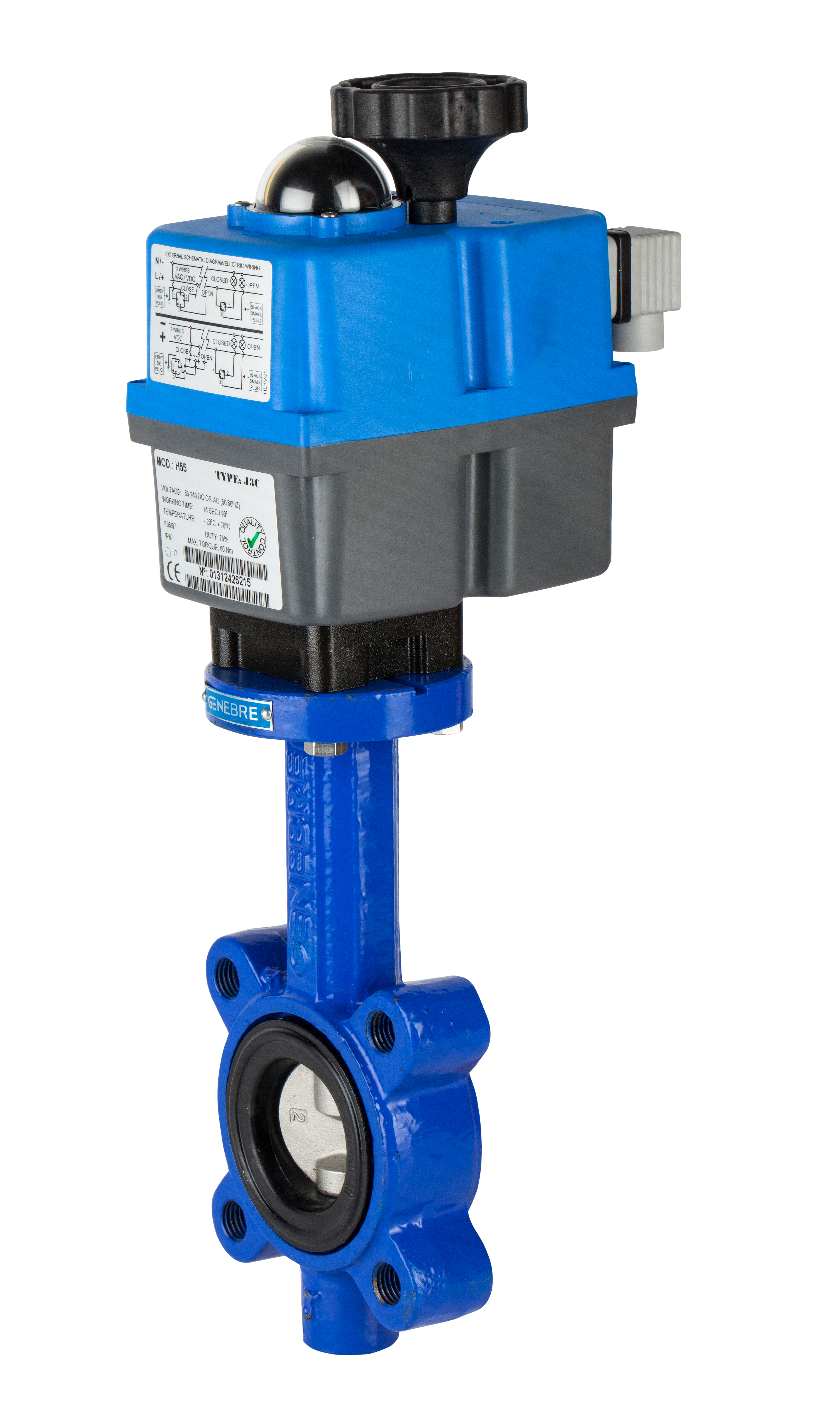 Válvula mariposa tipo LUG ANSI