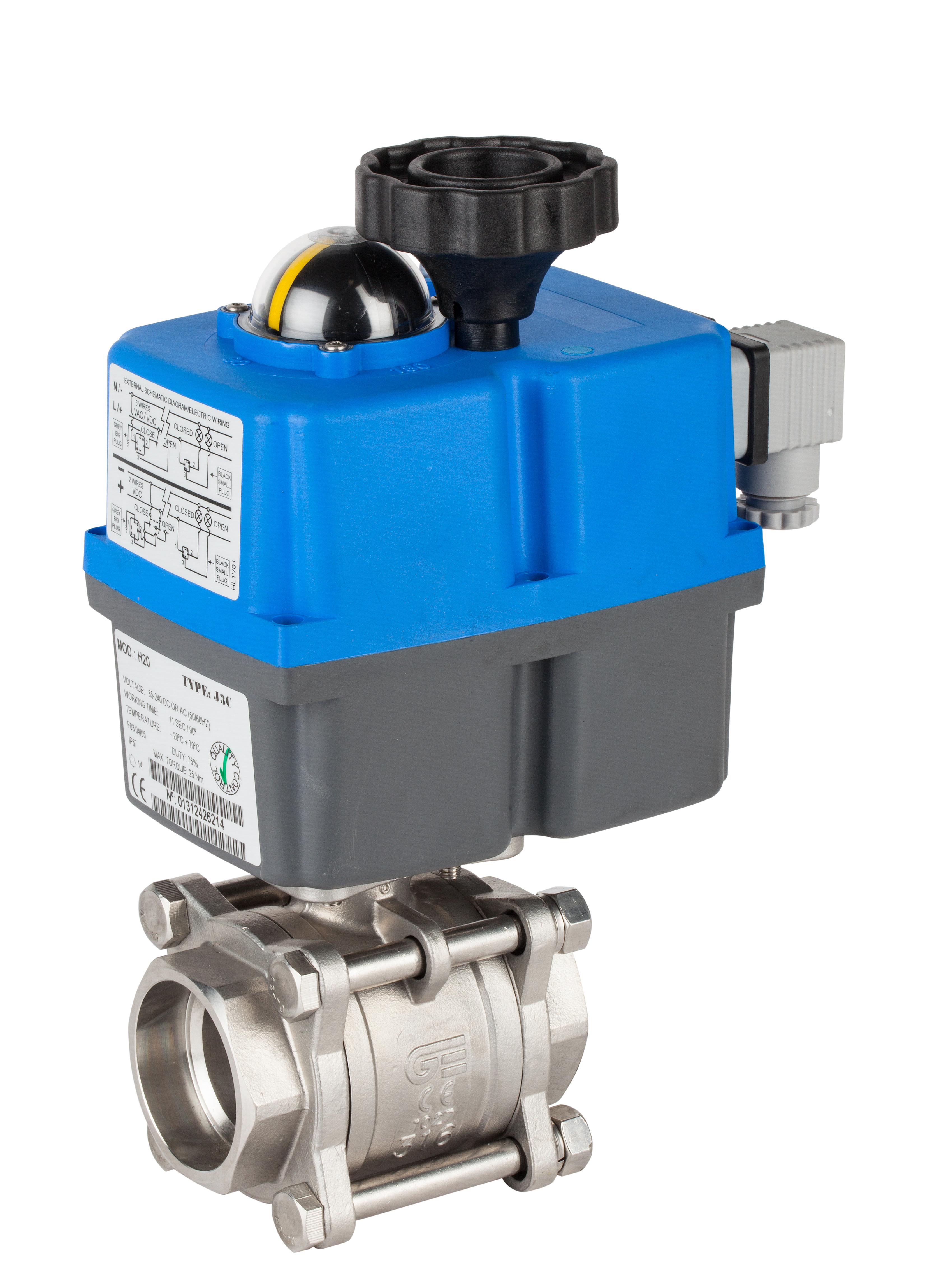 Válvula esfera 3 piezas