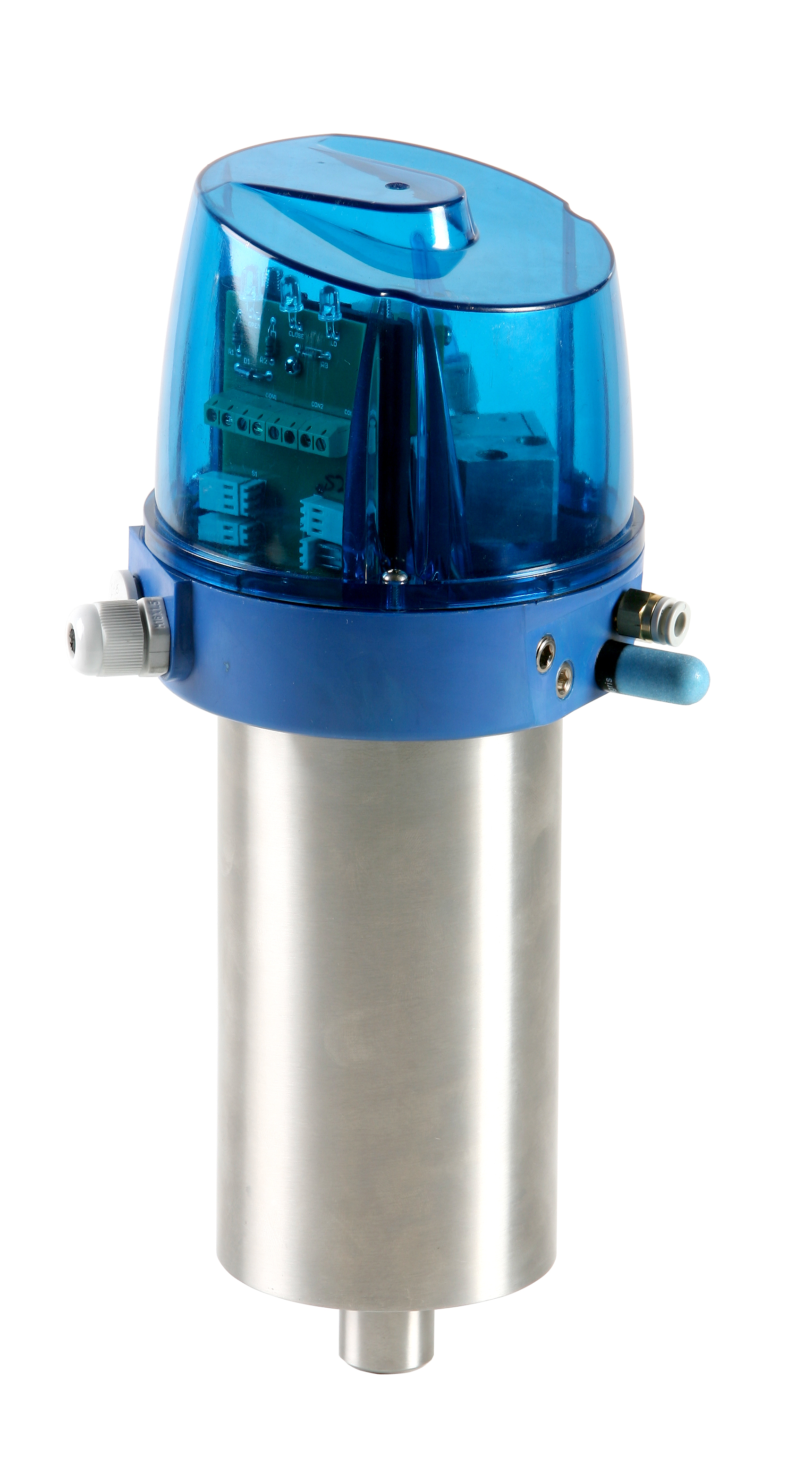 Microrruptor final de carrera con actuador simple efecto