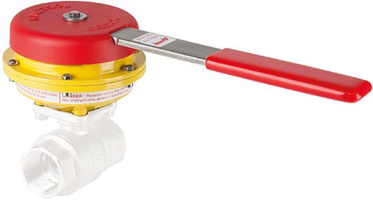 Mando manual con retorno por muelle