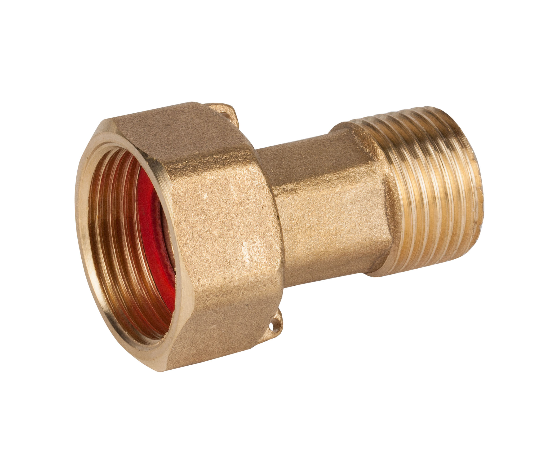 Racor dos piezas unión a contador