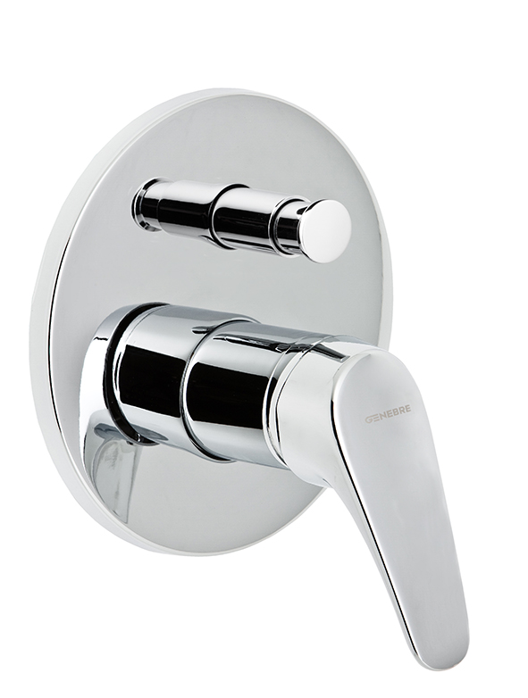 Monomando empotrado con inversor 2 vías